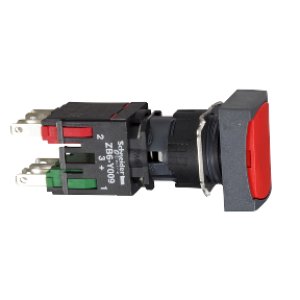 SCHNEIDER ELECTRIC 16 MM 1NK YAYLI BUTON KIRMIZI DİKDÖRTGEN