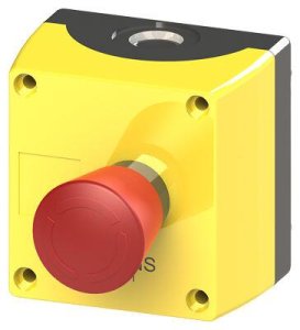 SIEMENS METAL ETANJ KUMANDA KUTUSU 1NC KIRMIZI