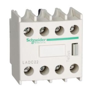 SCHNEIDER ELECTRIC LADC22 TESYS D YARDIMCI KONTAK BLOĞU 2 NA + 2 NK VİDA KELEPÇESİ TERMİNALLERİ