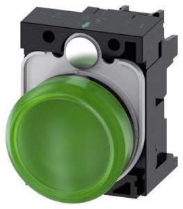 SIEMENS YEŞİL 230VAC SİRİUS ACT PLASTİK KOMPLE SİNYAL LAMBASI