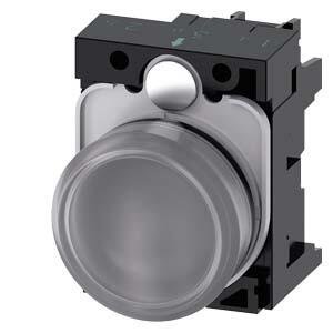 SIEMENS PLASTİK KOMPLE SİNYAL LAMBASI RENKSİZ 230VAC SİRİUS ACT