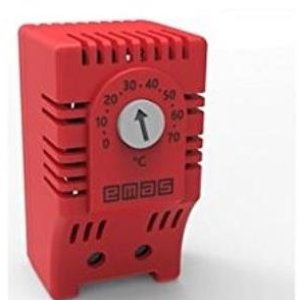EMAS TERMOSTAT PANO TİP NK ISITMA KIRMIZI PTM110