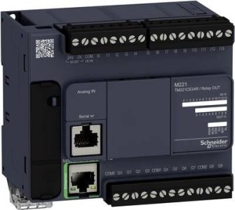 SCHNEIDER ELECTRIC TM221CE24R M221 24 GÇ RÖLESİ ETHERNET KONTROL MODÜLÜ
