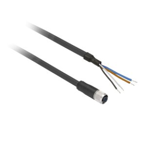 SCHNEIDER ELECTRIC M12 4 PİNLİ DÜZ MODEL PVC SENSÖR KABLOSU 2 MT