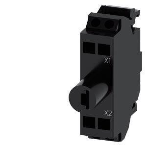 SIEMENS CONTACT MODULE WİTH 1 CONTACT ELEMENT 1 NO SPRİNG-TYPE TERMİNAL FOR FLOOR MOUNTİNG