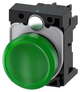 SIEMENS YEŞİL 24VAC/DC SİRİUS ACT PLASTİK KOMPLE SİNYAL LAMBASI