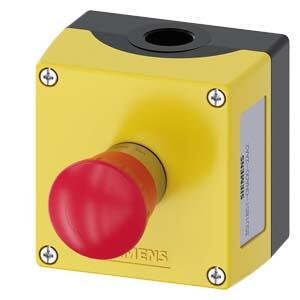 SIEMENS KUTULU ACİL DURDURMA BUTON SET 1NC METAL