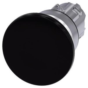 SIEMENS 40MM METAL SİYAH MANTAR BUTON SIRIUS ACT