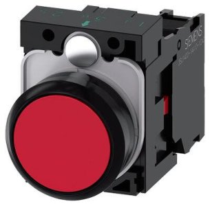SIEMENS PLASTİK KIRMIZI KOMPLE YAY DÖNÜŞLÜ BUTON 1NC SIRIUS ACT