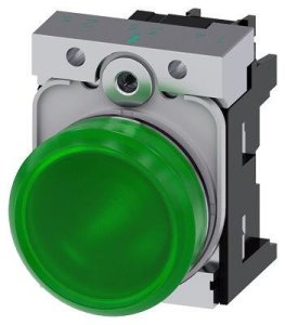 SIEMENS SİRİUS ACT METAL KOMPLE SİNYAL LAMBALAR YEŞİL 24VAC/DC