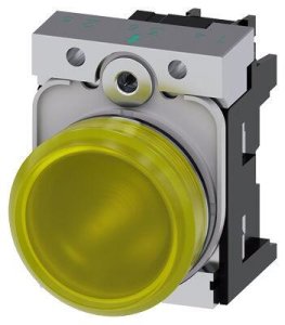 SIEMENS METAL KOMPLE SİNYAL LAMBASI SARI 24VAC/DC SİRİUS ACT
