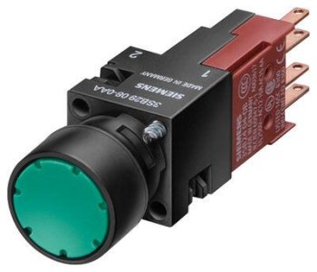 SIEMENS BUTON KOMPLE YEŞİL START 16MM
