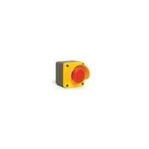 EMAS SARI-SİYAH 1 ADET ACİL STOP ETİKETLİ REVİZYON KUTUSU PA1E40K