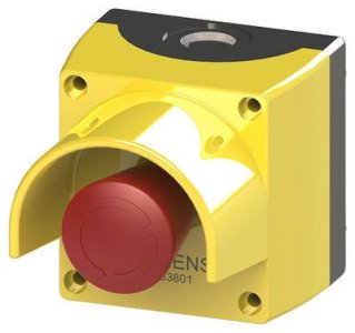 SIEMENS METAL ETANJ KUMANDA KUTUSU 1NC KIRMIZI