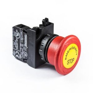 EMAS C PLASTİK MANTAR KAFA STOP BUTONU ETİKETLİ CP200EE