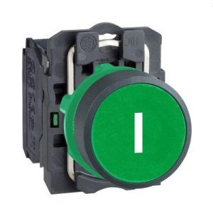 SCHNEIDER ELECTRIC XB5AA3311 1NA "G" SIVA ALTI YEŞİL EKSİKSİZ YAYLI BUTON