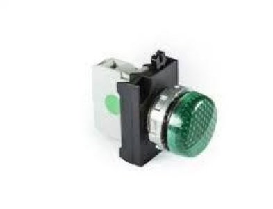 EMAS LEDLİ SİNYAL LAMBASI YEŞİL 12-30V AC/DC CM090XY
