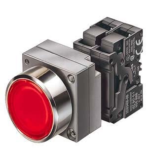 SIEMENS KOMPLE IŞIKLI LEDLİ 24V 1NO SARI