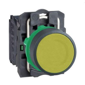 SCHNEIDER ELECTRIC SARI SIVA ALTI EKSİKSİZ BUTON ÇAP 22 YAYLI DÖNÜŞ 1NA İŞARETSİZ