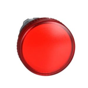 SCHNEIDER ELECTRIC ZB4BV04 BA9S AMPUL İÇİN KIRMIZI PİLOT IŞIĞI BAŞLIĞI Ø22 DÜZ LENS