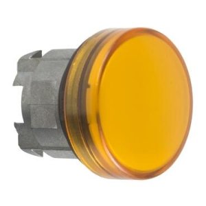 SCHNEIDER ELECTRIC ZB4BV05 BA9S AMPUL İÇİN TURUNCU PİLOT IŞIĞI BAŞLIĞI Ø22 DÜZ LENS