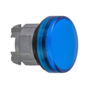 SCHNEIDER ELECTRIC ZB4BV06 BA9S AMPUL İÇİN MAVİ PİLOT IŞIĞI BAŞLIĞI Ø22 DÜZ LENS