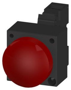 SIEMENS KOMPLE SİNYAL LEDLİ 24V KIRMIZI