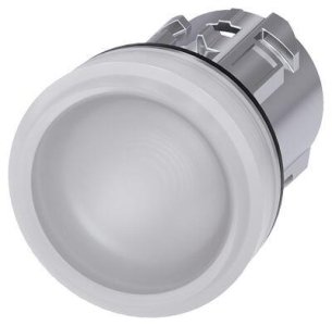 SIEMENS SİNYAL LAMBASI KAFASI METAL BEYAZ