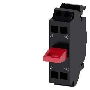 SIEMENS CONTACT MODULE WITH 1 CONTACT ELEMENT 1NC SPRING-TYPE TERMINAL FOR BASE MOUNTING