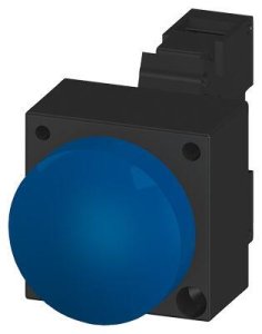 SIEMENS KOMPLE SİNYAL LEDLİ 230V MAVİ