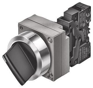 SIEMENS MANDAL METAL BUTON 1NO+1NC