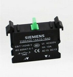 SIEMENS 3SB6400-1AA10-1BA0 1NO KONTAK BLOĞU 3SB6 BUTONLAR İÇİN