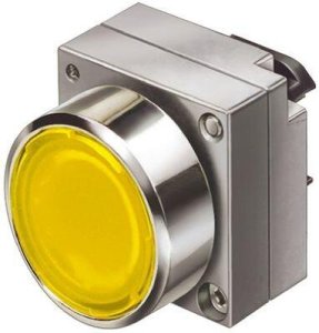 SIEMENS IŞIKLI BUTON KAFASI SARI BUTON+KAİDE