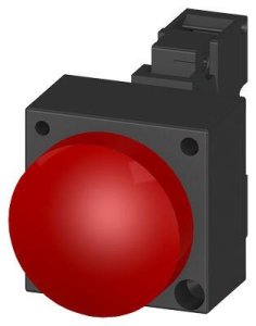 SIEMENS SİNYAL 22MM KIRMIZI AMPULSÜZ