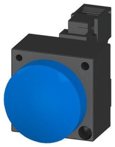 SIEMENS SİNYAL 22MM MAVİ AMPULSÜZ