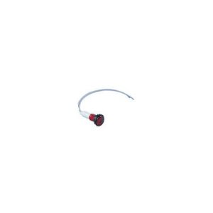 EMAS SİNYAL LEDLİ 10MM 12V KIRMIZI 12,5 CM S100LK2