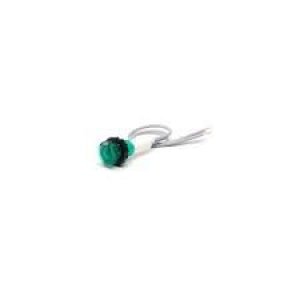 EMAS SİNYAL LEDLİ 10MM 12V.NOR.YEŞ.12.5 CM S100LY1
