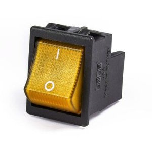 EMAS IŞIKLI SİVİÇ SİYAH GÖVDELİ TERMİNALLİ IŞIKLI 2NA 30X22MM A14B1S11
