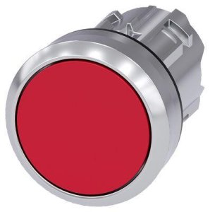 SIEMENS YAY DÖNÜŞLÜ METAL BUTON KAFASI KIRMIZI