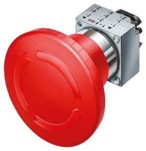 SIEMENS ACİL DURDURMA BUTONU VE KONAK TUTUCU METAL
