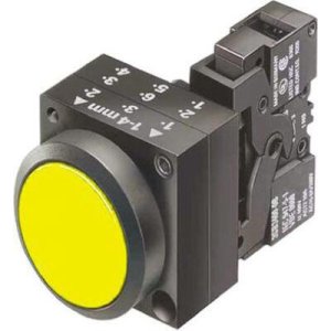 SIEMENS KOMPLE IŞIKLI LEDLİ 24V 1NC SARI