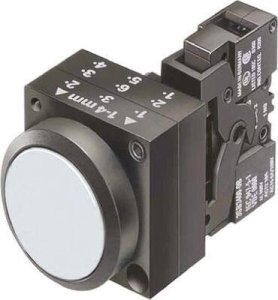 SIEMENS KOMPLE IŞIKLI LEDLİ 24V 1NC BEYAZ