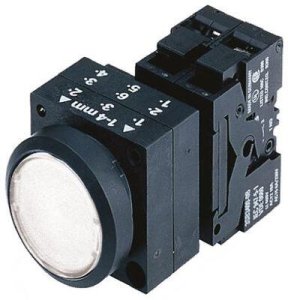 SIEMENS KOMPLE IŞIKLI LEDLİ 24V 1NC ŞEFAF