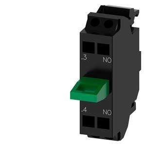 SIEMENS CONTACT MODULE WİTH 1 CONTACT ELEMENT 1 NO SPRİNG-TYPE TERMİNAL FOR FLOOR MOUNTİNG