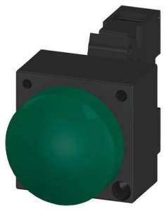 SIEMENS KOMPLE SİNYAL LEDLİ 230V YEŞİL