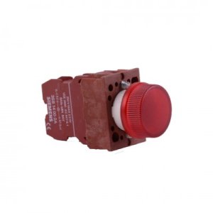 SIEMENS 3SB1204-6CC06 KIRMIZI SİNYAL LAMBASI (SOKET VE KAİDE) KOMPLE SİNYAL LAMBASI IP 65 KORUMALI KOMPLE