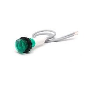 EMAS 10MM SİNYAL LAMBASI YEŞİL KABLOLU S100Y