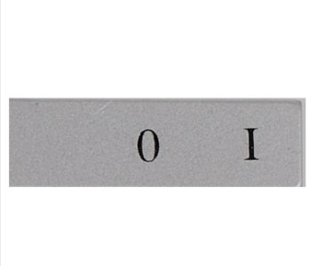B ETİKET 8MM 0-1 BET0801