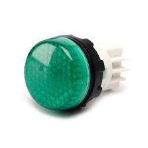 EMAS SİNYAL LAMBASI YEŞİL KORUMALI 22MM S222Y