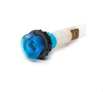 EMAS 10MM SİNYAL LAMBASI MAVİ TERMİNALLİ S102M